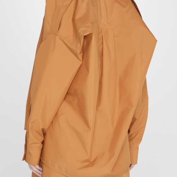 3.1 PHILLIP LIM Bra-Detail Oversized Poplin Shirt US4 - Picture 2 of 13